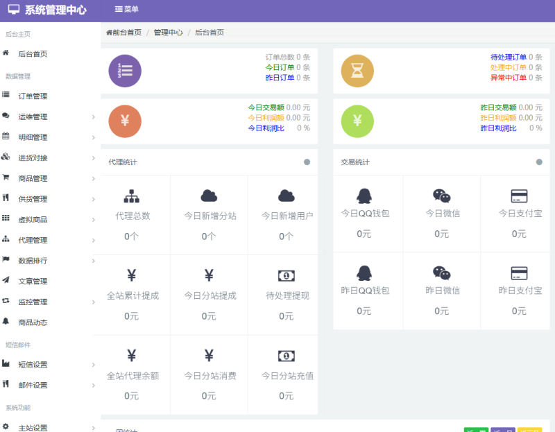 彩虹云商城二开美化版 沉梦云Pro美化版 新增超多功能-深夜源码网